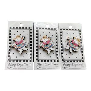 Mary Engelbreit "Kittens" Buttons for Daisy Kingdom - Set of 3